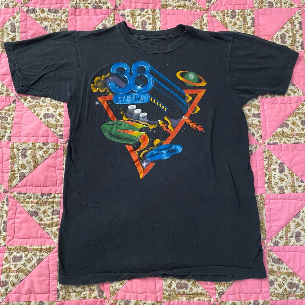 Vintage 1982 38 Special Special Forces World Tour Band T-Shirt Tee Fits S/M